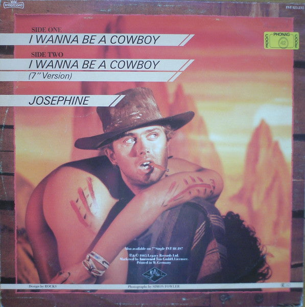 Boys Don't Cry – I Wanna Be A Cowboy (NM) BOX27