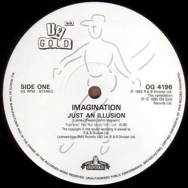 Imagination – Just An Illusion / Body Talk (VG+ EX) BOX7