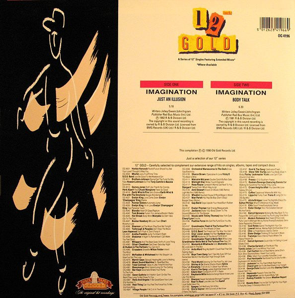 Imagination – Just An Illusion / Body Talk (VG+ EX) BOX7