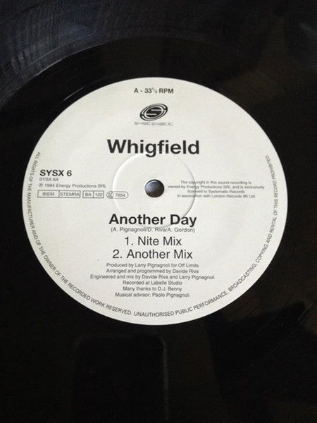 Whigfield – Another Day (NM) BOX1