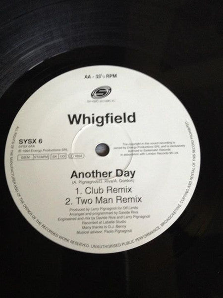 Whigfield – Another Day (NM) BOX1