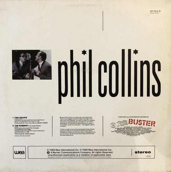Phil Collins – Two Hearts (NM) BOX19