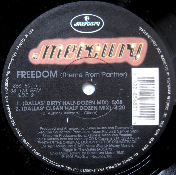 Various – Freedom (Theme From Panther) (MINT, SELLADO) BOXE2
