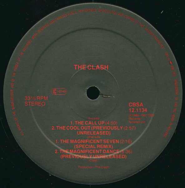 The Clash – The Magnificent Seven (NM) BOX16