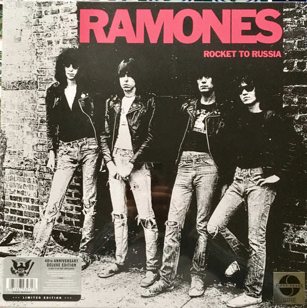 Ramones – Rocket To Russia - 40TH ANNIVERSARY DELUXE EDITION 3 CD, 1 LP (NUEVO, SELLADO) BOXV28