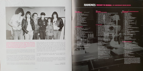 Ramones – Rocket To Russia - 40TH ANNIVERSARY DELUXE EDITION 3 CD, 1 LP (NUEVO, SELLADO) BOXV28