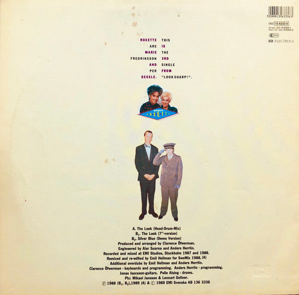Roxette – The Look (Head-Drum-Mix) (NM, Funda EX) BOX7