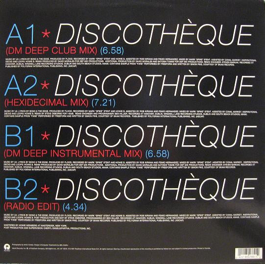 U2 – Discothèque (MINT, SELLADO DE ÉPOCA) BOX21
