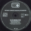 Patrick Cowley , Featuring Sylvester – Do Ya Wanna Funk (VG+) BOX24