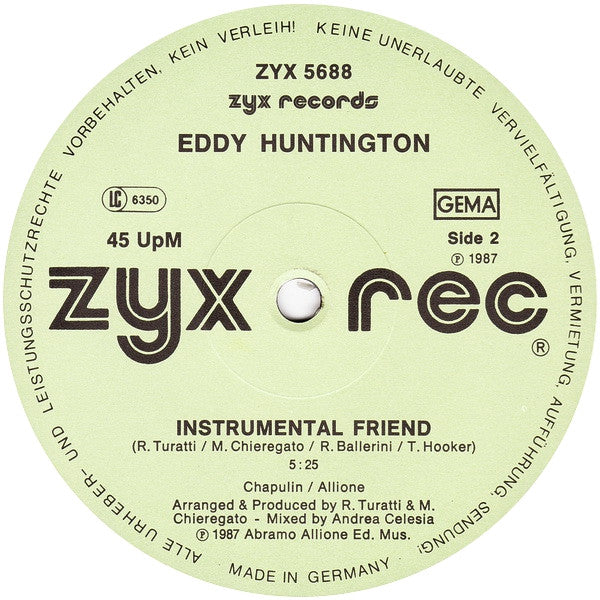 Eddy Huntington – Meet My Friend (NM, FUNDA EX) BOX6