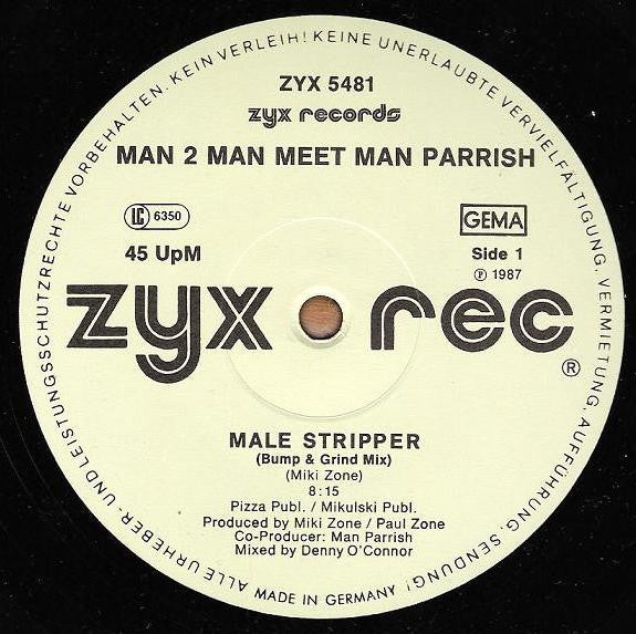 Man 2 Man Meet Man Parrish – Male Stripper (NM, FUNDA VG+) BOX20