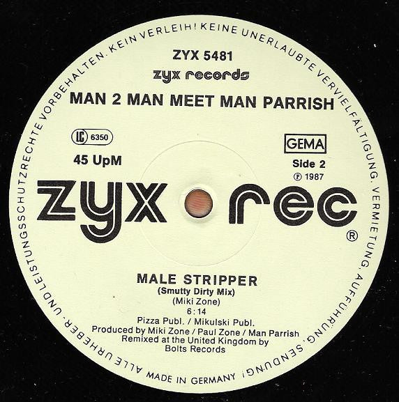 Man 2 Man Meet Man Parrish – Male Stripper (NM, FUNDA VG+) BOX20