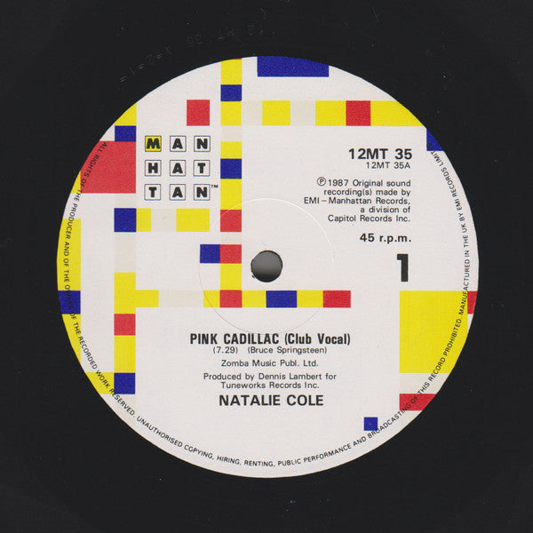 Natalie Cole – Pink Cadillac (VG+) BOX15