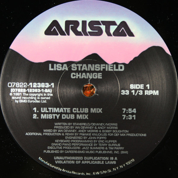 Lisa Stansfield – Change (VG+) BOX13