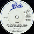 Aretha Franklin & George Michael – I Knew You Were Waiting (For Me) (VG+) BOX3