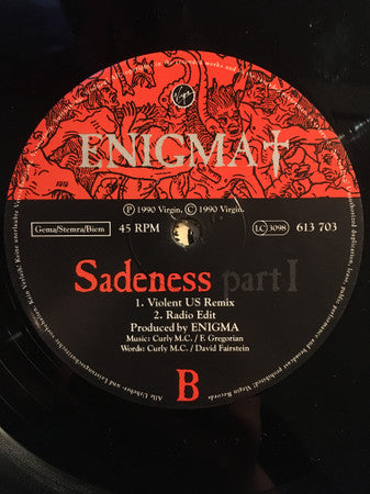 Enigma – Sadeness Part I (NM, FUNDA VG+) BOX27