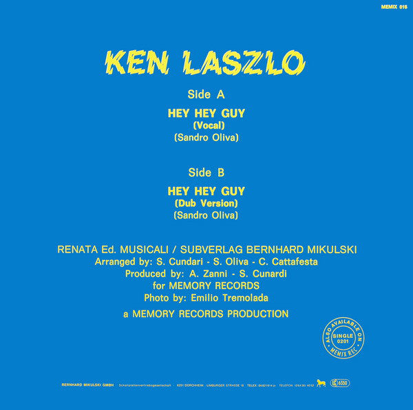 Ken Laszlo – Hey Hey Guy (NM, FUNDA VG+) BOX22