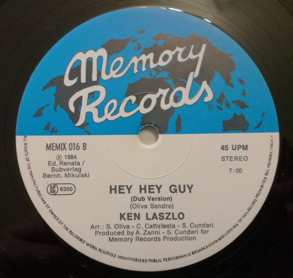 Ken Laszlo – Hey Hey Guy (NM, FUNDA VG+) BOX22