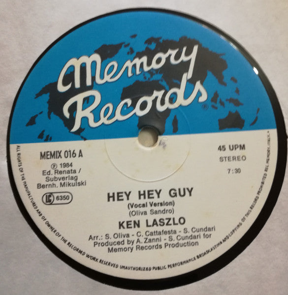Ken Laszlo – Hey Hey Guy (NM, FUNDA VG+) BOX22