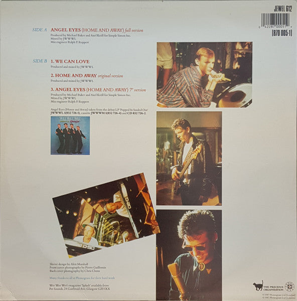 Wet Wet Wet – Angel Eyes (Home And Away) (EX) BOXE4