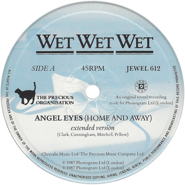 Wet Wet Wet – Angel Eyes (Home And Away) (EX) BOXE2