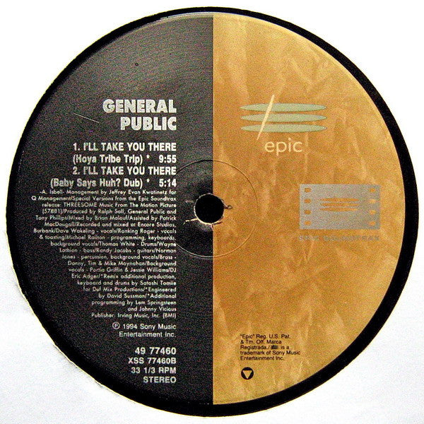 General Public – I'll Take You There (NM) BOX21