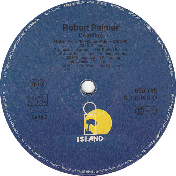 Robert Palmer – You Are In My System (EX) BOX15