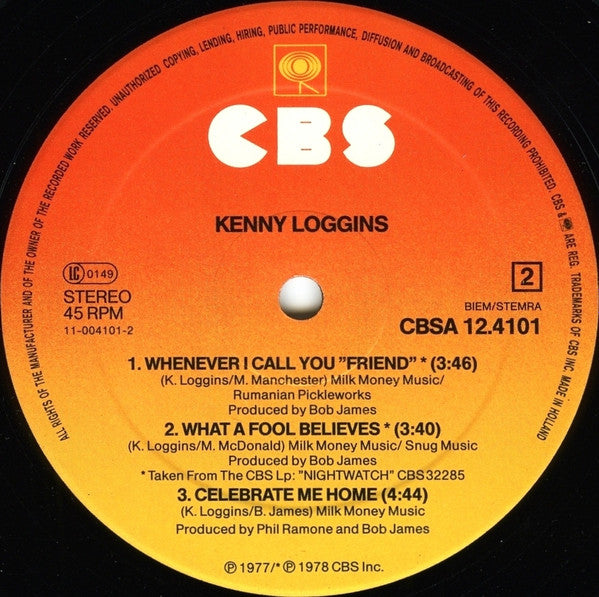 Kenny Loggins – Footloose (NM) BOX33
