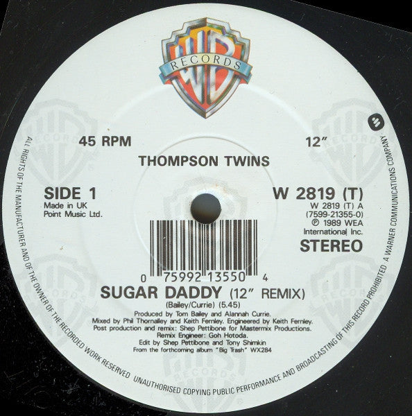 Thompson Twins – Sugar Daddy (NM) BOX16