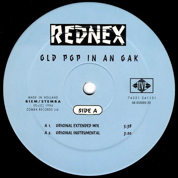 Rednex – Old Pop In An Oak (NM) BOX27