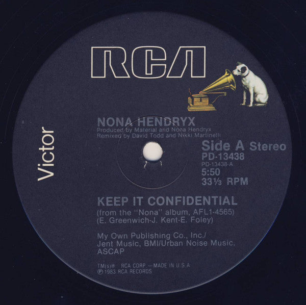 Nona Hendryx – Keep It Confidential (NM) BOXE3