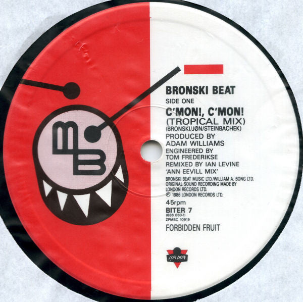 Bronski Beat – C'mon! C'mon! (Tropical Mix) (NM) BOX14