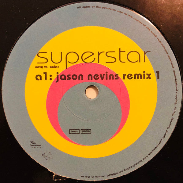 Novy Vs. Eniac – Superstar (NM, FUNDA VG+) BOX20