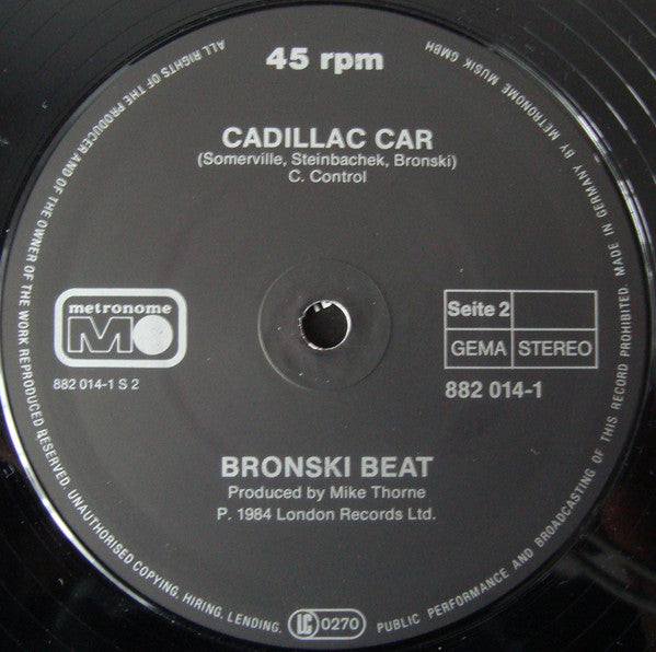 Bronski Beat – Why? (NM, FUNDA VG+) BOX9