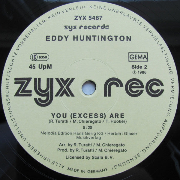 Eddy Huntington – U.S.S.R. (EX, FUNDA VG+) BOX5