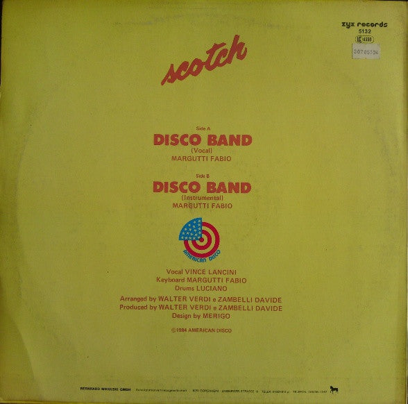 Scotch – Disco Band (VG+) BOX12