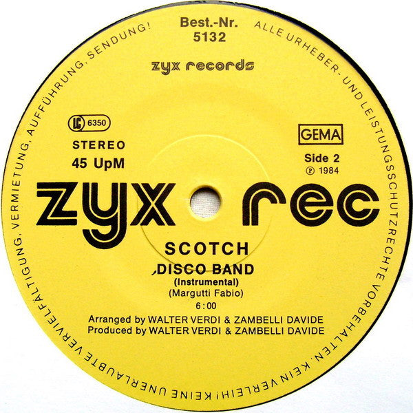 Scotch – Disco Band (VG+) BOX12