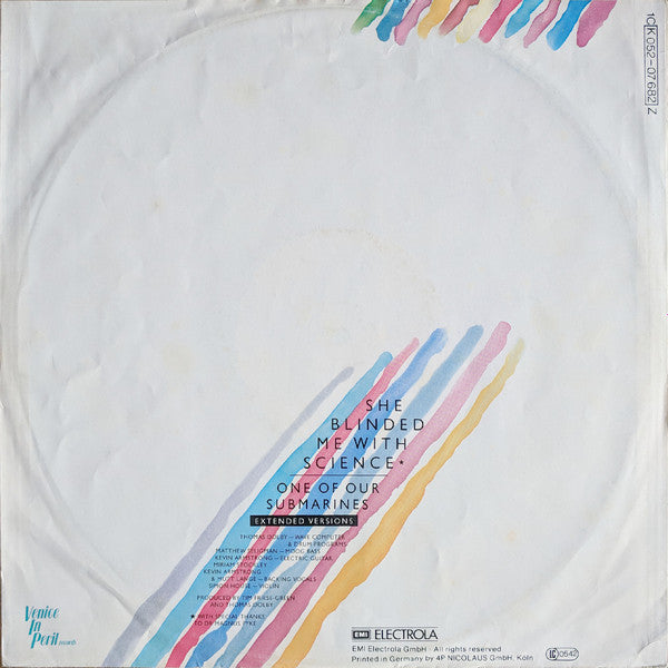 Thomas Dolby – She Blinded Me With Science (NM, FUNDA VG+) BOX7