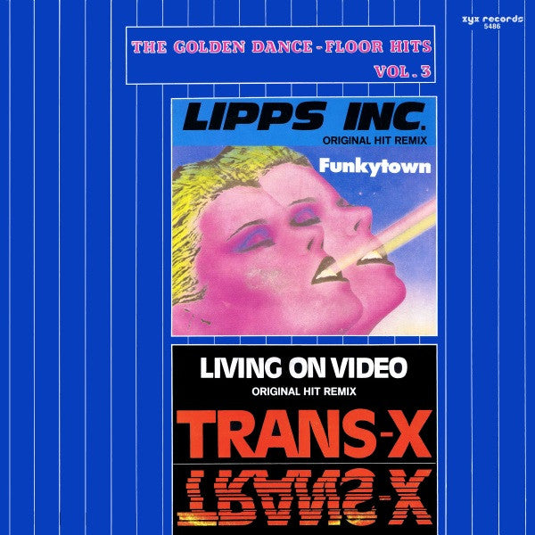 Lipps Inc. / Trans-X – Funkytown / Vivre Sur Vidéo (ESTADO NM, FUNDA VG+) BOX14