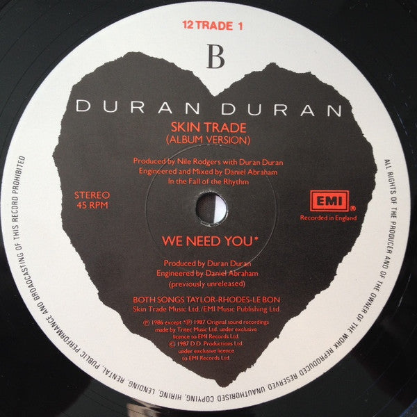 Duran Duran – Skin Trade (NM) BOX32