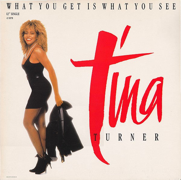 Tina Turner – What You Get Is What You See (VG+) BOX16