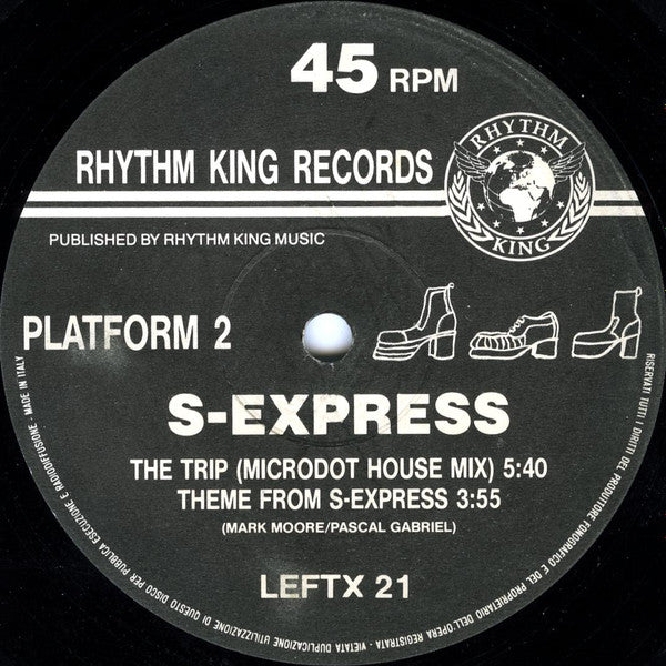 S'Express – Theme From S-Express (NM, FUNDA VG+) BOX21