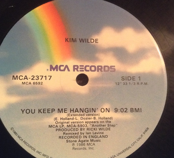Kim Wilde – You Keep Me Hangin' (NM, FUNDA EX) BOX8