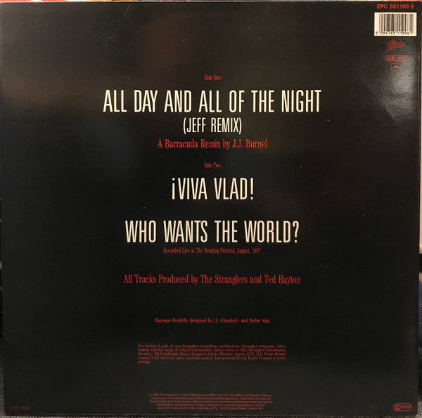 The Stranglers – All Day And All Of The Night (Jeff Remix) (NM, FUNDA VG+) BOX17
