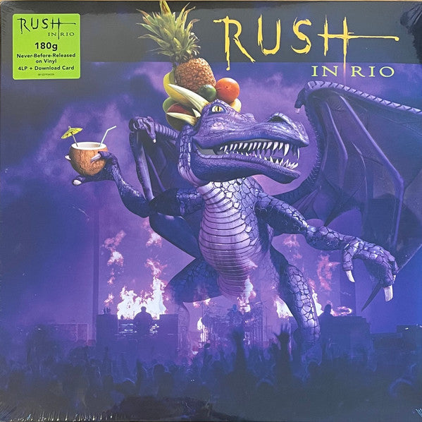 Rush – Rush In Rio / VINILO CUÁDRUPLE (4LP, NUEVOS, SELLADO) BOXV26
