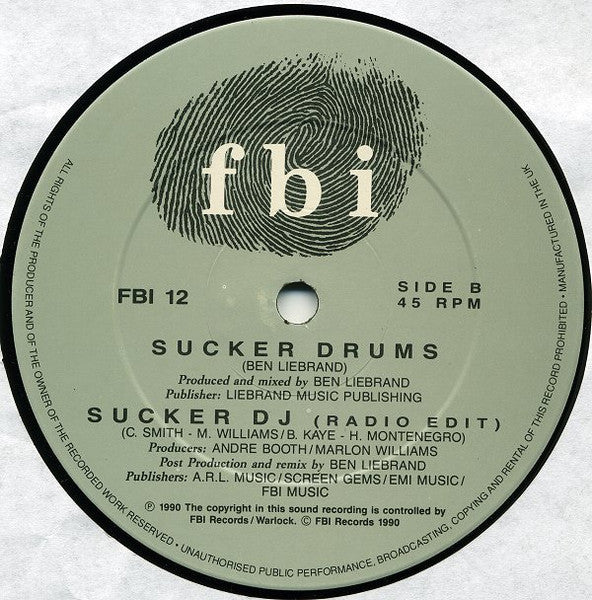 Dimples D – Sucker DJ (VG+, FUNDA VG) BOX36