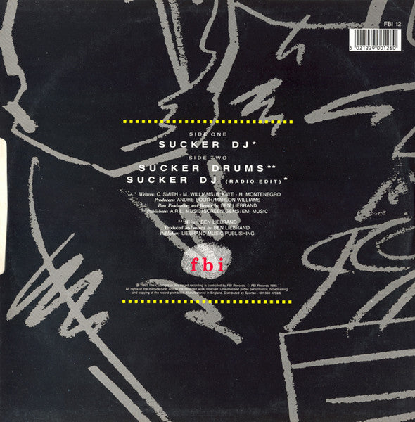 Dimples D – Sucker DJ (VG+, FUNDA VG) BOX36