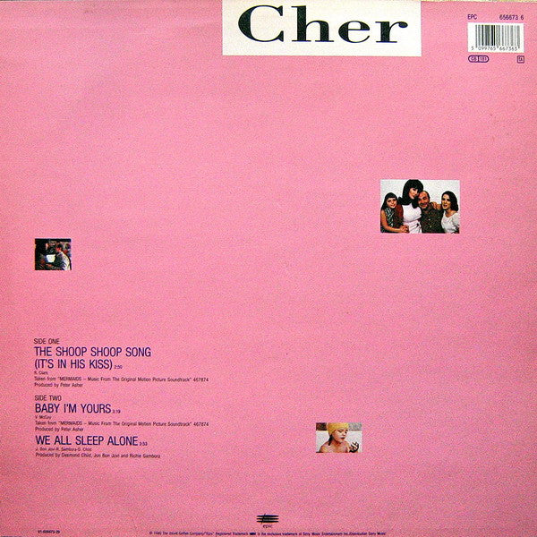Cher – The Shoop Shoop Song (It's In His Kiss)(EX, Funda VG+) BOX36