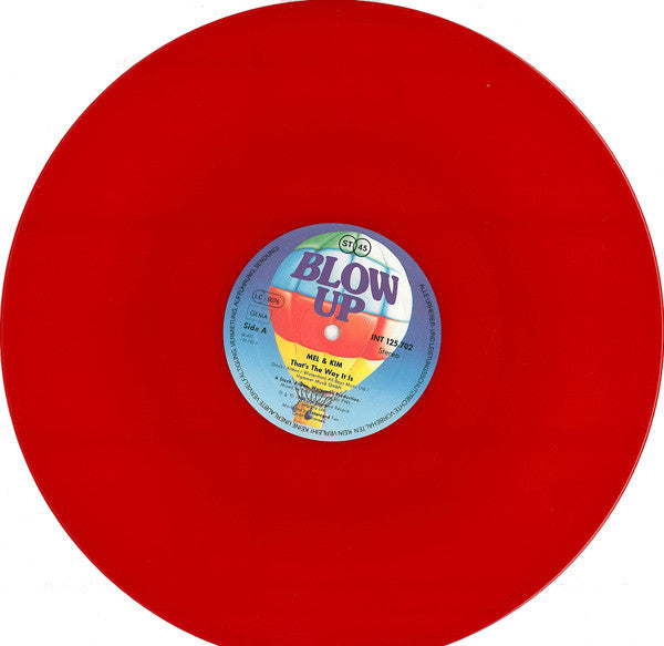 Mel & Kim – That's The Way It Is (VG+) [Disco Rojo Transparente] BOX36