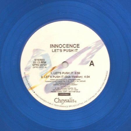 Innocence – Let's Push It (NM) BOXE3